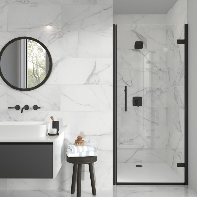 Elegant tile flooring